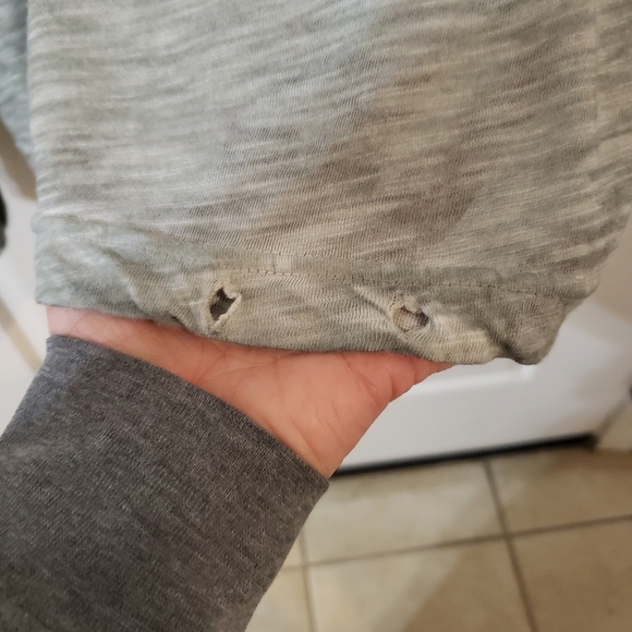 Torrid Light Heathered Green Classic Fit Top Size 3X - Picture 4 of 8